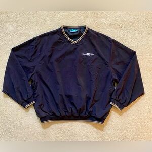Tri-Mountain V-neck Wind Jacket